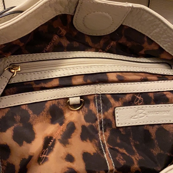 B. Makowsky Leather Handbag - Picture 7 of 12